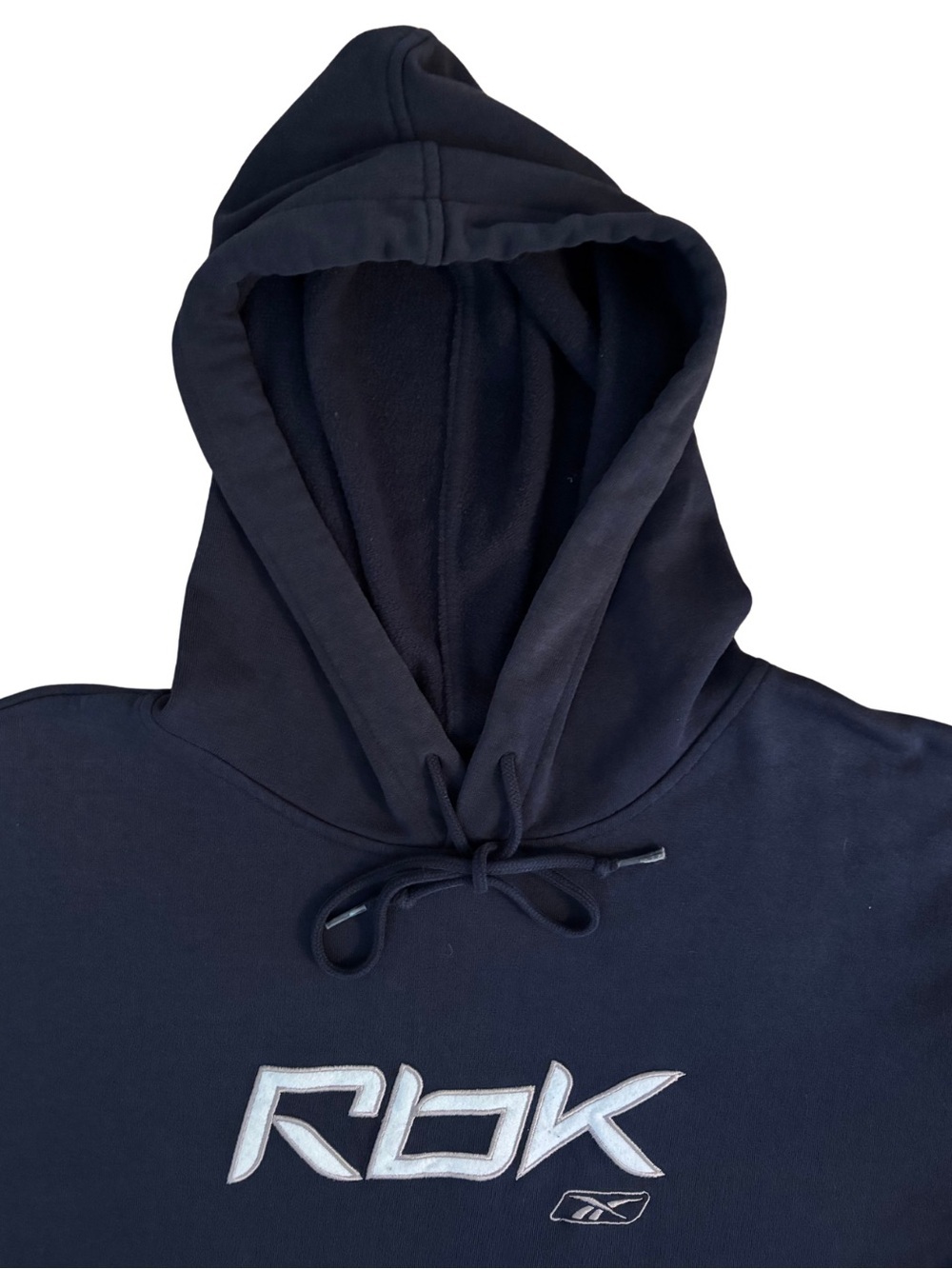 2000’s Reebok Navy Logo Hoodie - Picture 2 of 4